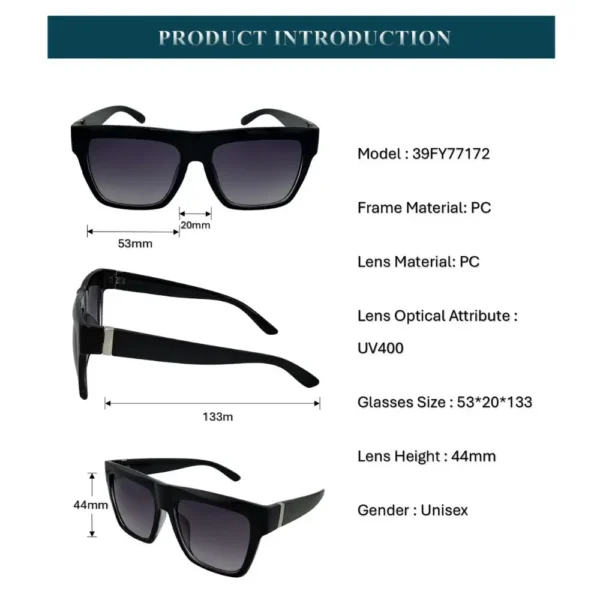 Canyon Studio Square Sunglasses