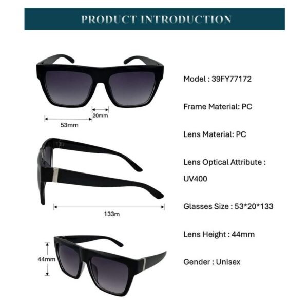 Canyon Studio Square Sunglasses