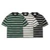 Unisex Retro Striped Cotton T-Shirt
