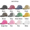 Distressed Ripped-Brim Dad Cap