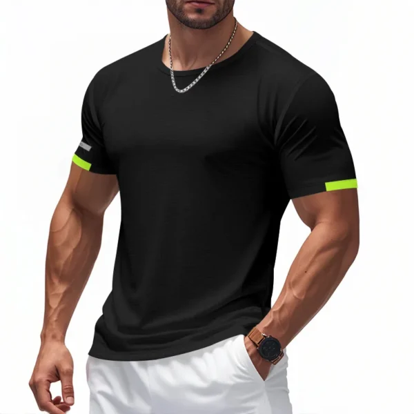 H16b799c92f3d4152a19c87b41d8b1e397.webp Men's Relaxed Crew Neck Casual T-Shirt