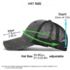 Distressed Ripped-Brim Dad Cap