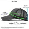 Distressed Ripped-Brim Dad Cap