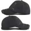 H2115884b1c1e48f4a41d000d5bfbf65a0.webp Solid Distressed Washed Baseball Cap