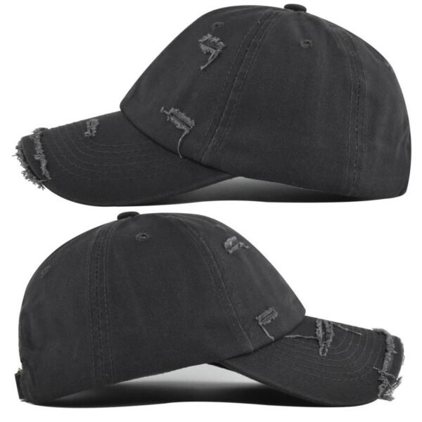 H2115884b1c1e48f4a41d000d5bfbf65a0.jpg_960x960q80.jpg Solid Distressed Washed Baseball Cap
