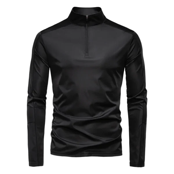 Men's Quick-Dry Half-Zip Long Sleeve Top