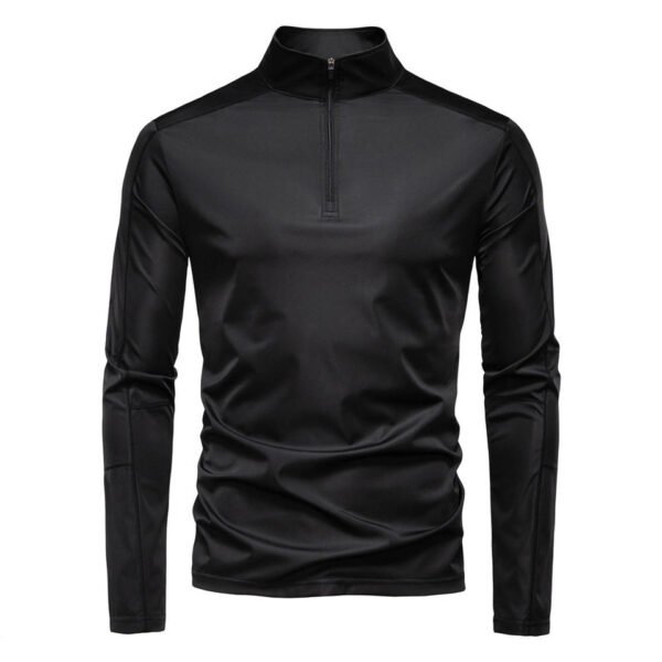 Men's Quick-Dry Half-Zip Long Sleeve Top