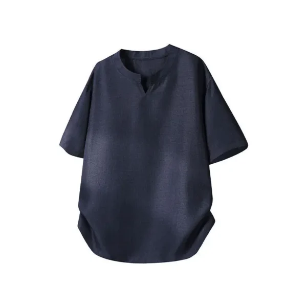Men's Relaxed V-Neck Short Sleeve T-Shirt