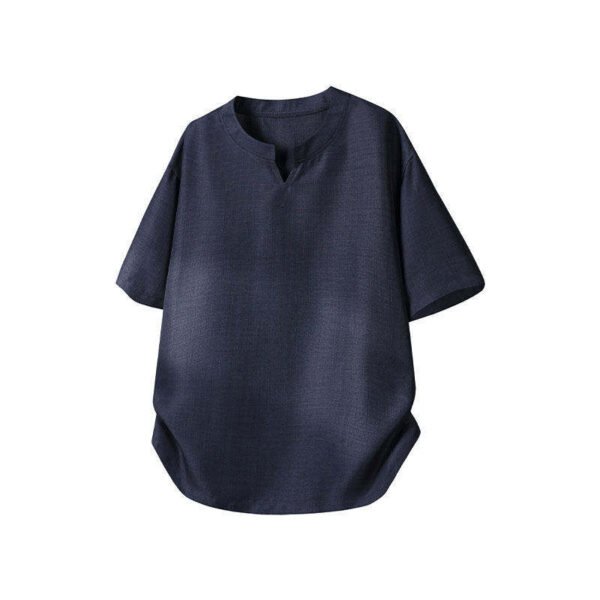 Men's Relaxed V-Neck Short Sleeve T-Shirt