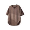 Men's Relaxed V-Neck Short Sleeve T-Shirt