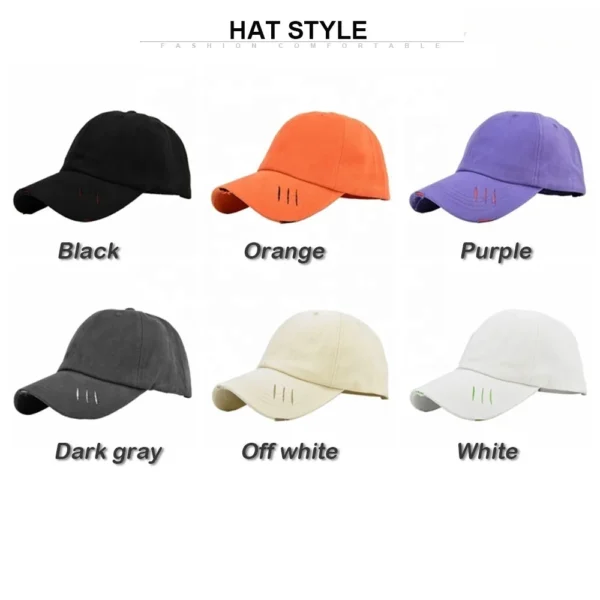 Distressed Canvas Dad Cap