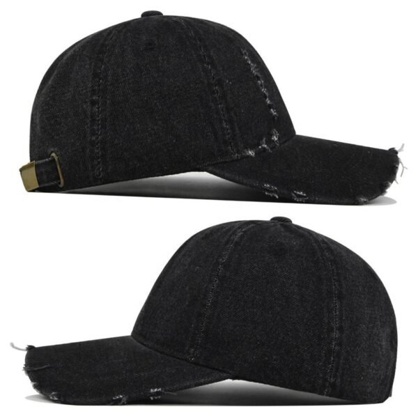 Vintage Ripped Denim Dad Cap