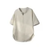 Men's Relaxed V-Neck Short Sleeve T-Shirt