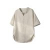 Men's Relaxed V-Neck Short Sleeve T-Shirt