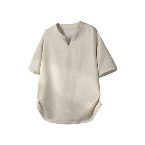 Men's Relaxed V-Neck Short Sleeve T-Shirt