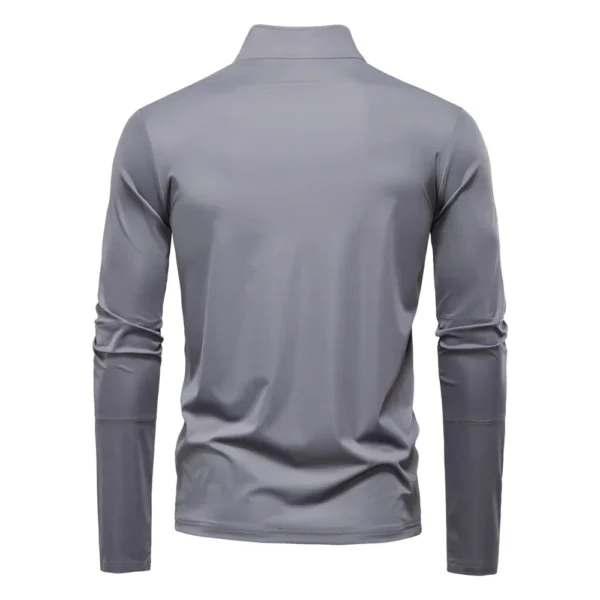 Men's Quick-Dry Half-Zip Long Sleeve Top
