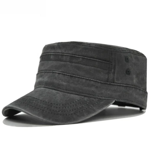 Vintage Washed Cotton Cadet Cap