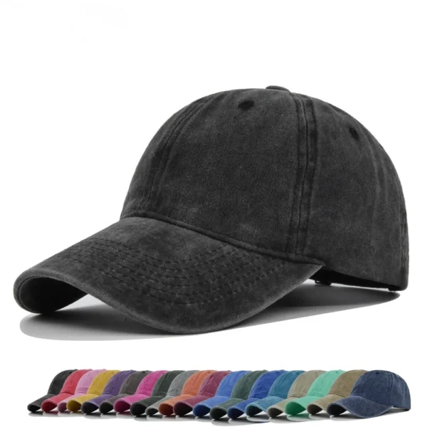 Washed Vintage 6-Panel Baseball Cap