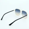 Axis Line Square Sunglasses