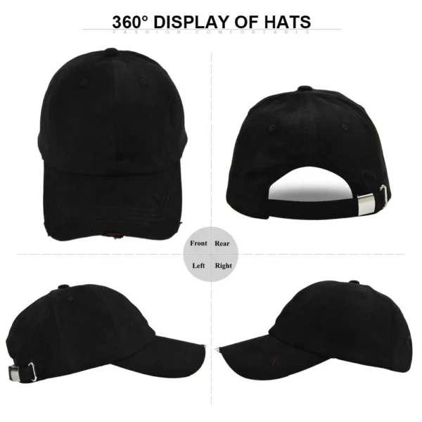 Distressed Canvas Dad Cap