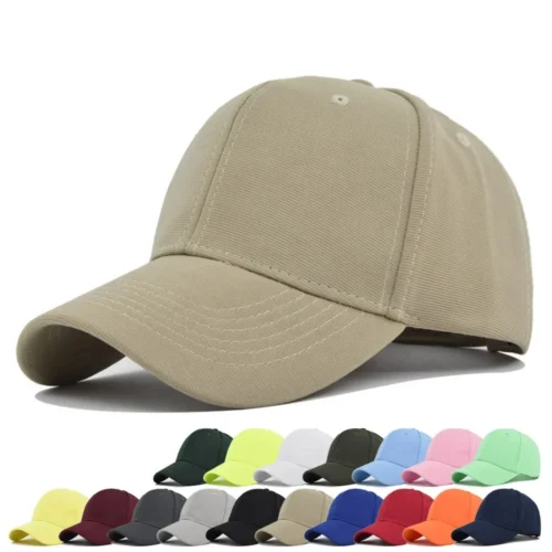 H597cc399ef82415e9e96d8371e8acd5f6.webp Classic Solid Cotton Dad Cap
