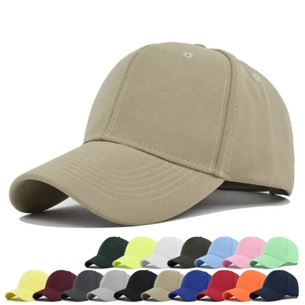 Classic Solid Cotton Dad Cap