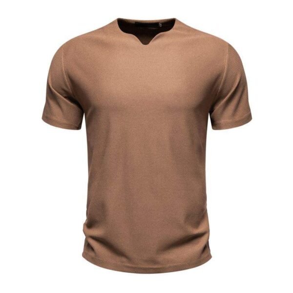 H5ae4e502a0e541fbb5dd24fe2b469110q.jpg_960x960q80.jpg Men's Knit V-Neck Casual T-Shirt