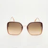 Harbor Line Oversized Square Sunglasses