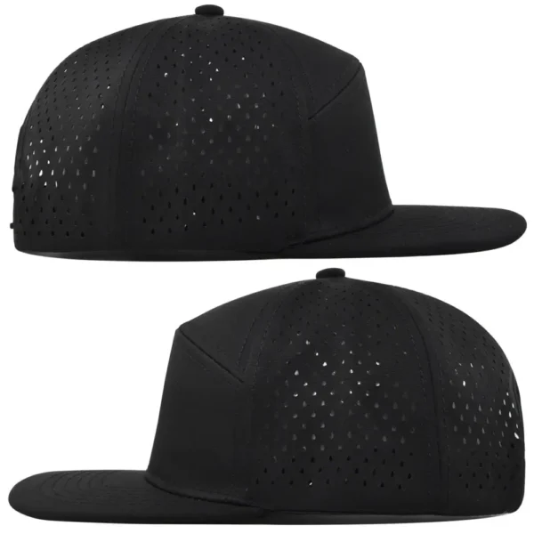 Structured 6-Panel Mesh Snapback
