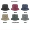 Distressed Canvas Bucket Hat