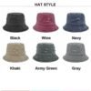Distressed Canvas Bucket Hat