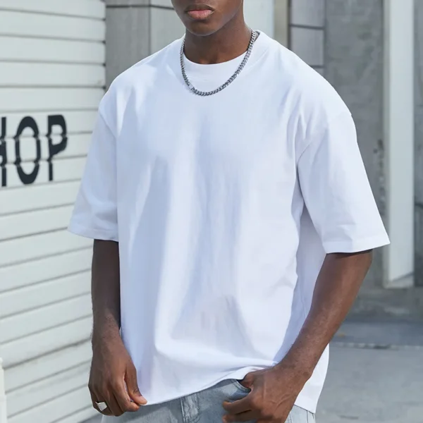 Men's Heavyweight Oversized Cotton T-Shirt