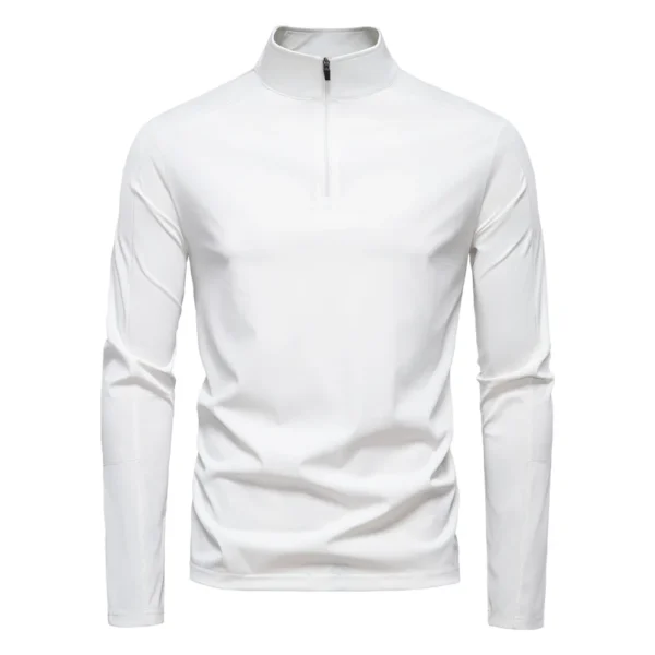 Men's Quick-Dry Half-Zip Long Sleeve Top
