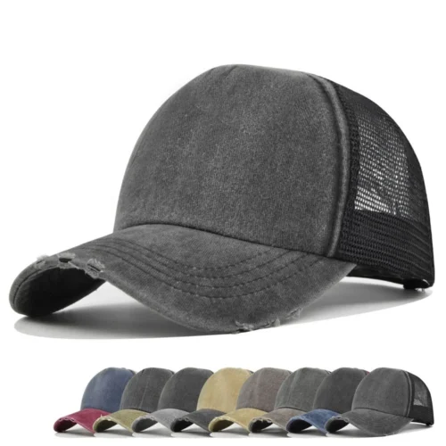 5-Panel Mesh Trucker Cap