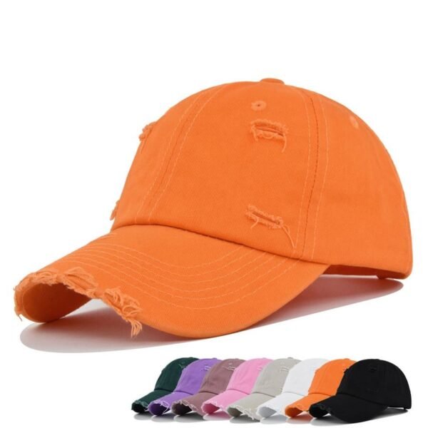 H76e6a249207b4e91852f53a82b977afb0.jpg_960x960q80.jpg Ripped Washed Denim Baseball Cap