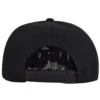 H792bfdb2d6b146af9acda5c08bacb16dr.webp Solid Flat-Brim Snapback Cap