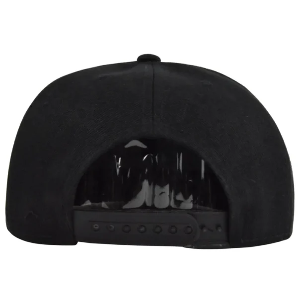 H792bfdb2d6b146af9acda5c08bacb16dr.webp Solid Flat-Brim Snapback Cap