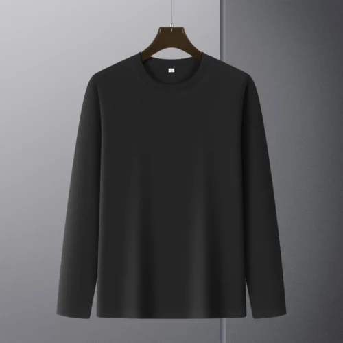 H7a7c6c8b8af74120a5bdd4f4d86dcf29s.webp Men's Cotton Crew Neck Long Sleeve T-Shirt