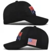 3D Embroidered USA Baseball Cap