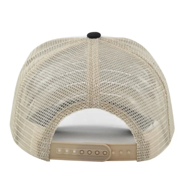 H8b3df86cdc07467294deb740f7f958bd8.webp Breathable 5-Panel Mesh Trucker Cap