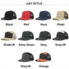 H9254a9f5e1c24fd6b5943cd9e9b04660r.webp 7-Panel Mesh Trucker Snapback