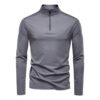 Men's Quick-Dry Half-Zip Long Sleeve Top