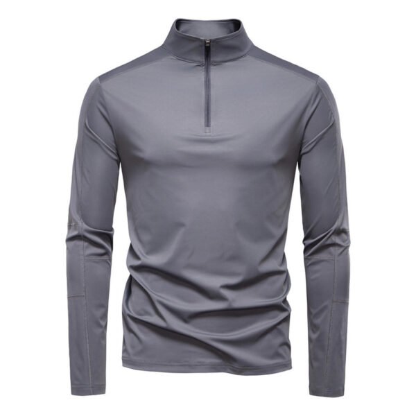 Men's Quick-Dry Half-Zip Long Sleeve Top