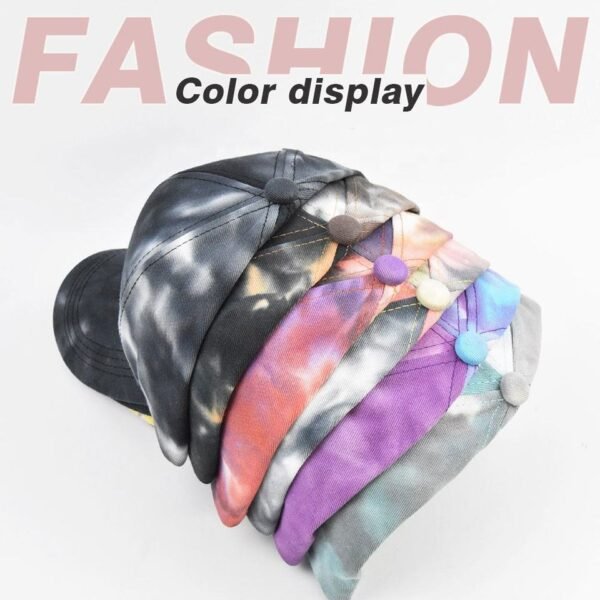 H93add08fcd694b32a50ed3c04803e2f47.jpg_960x960q80.jpg Vintage Tie-Dye Baseball Cap