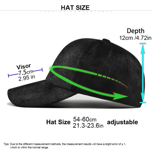 H9682c58b16bb4ad480143a78fa9b9e4aJ.webp Faux Suede Duckbill Baseball Cap