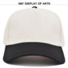 Ha989f018177a426e80a77aea13772da6K.jpg_960x960q80.jpg Two-Tone 5-Panel Mesh Trucker Cap