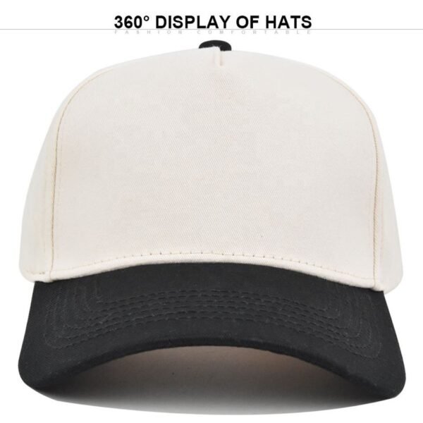 Ha989f018177a426e80a77aea13772da6K.jpg_960x960q80.jpg Two-Tone 5-Panel Mesh Trucker Cap
