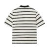Unisex Retro Striped Cotton T-Shirt