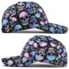 Hb02f70bc83714462bfa3c2db7e6ac82ax.jpg_960x960q80.jpg Halloween Skull & Pumpkin Print Cap