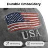 Vintage American Flag Washed Cap